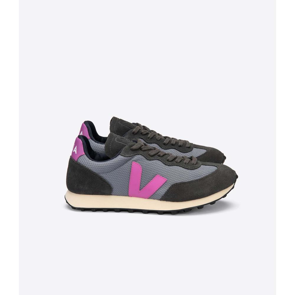 Women\'s Veja RIO BRANCO ALVEOMESH Running Shoes Grey | SG 418AHK